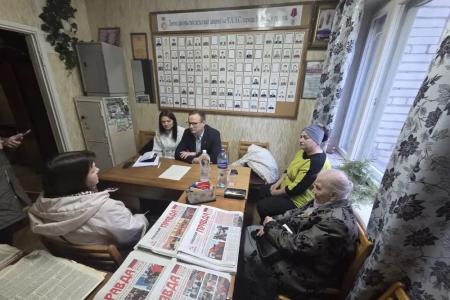 Депутат Госдумы фракции КПРФ Владимир Исаков провёл приём населения в городе Узловая Тульской области