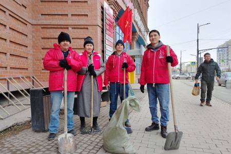 Якутия. Даешь Ленинские субботники!