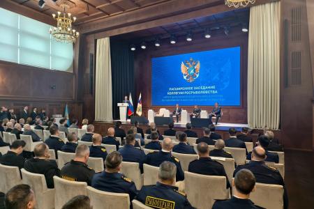 Владимир Кашин выступил с докладом на расширенном заседании Коллегии Росрыболовства