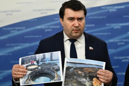Н.Н. Иванов, О.А. Лебедев и Е.И. Бессонов выступили перед журналистами в Госдуме