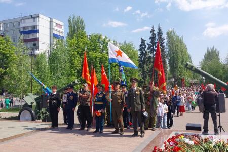 Саратовская область. День Победы в Балаково