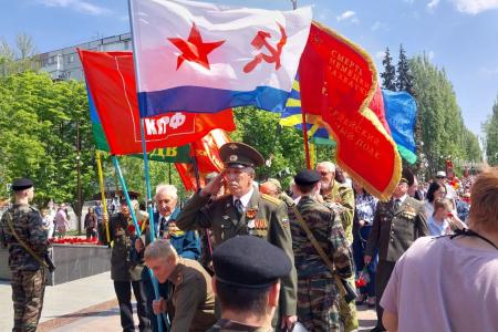 Саратовская область. День Победы в Балаково