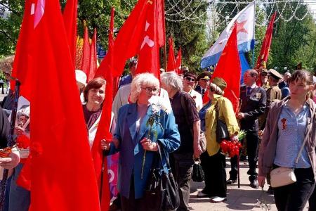 Саратовская область. День Победы в Балаково