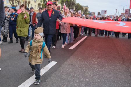 Красноярские коммунисты и жители города отметили 9 Мая