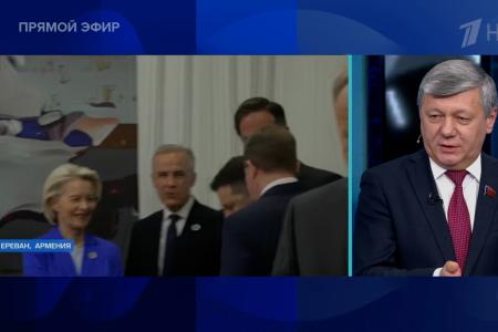 Дмитрий Новиков на Первом канале о нацизме Зеленского, героизме Ирана и преследовании мэра Гюмри в Армении
