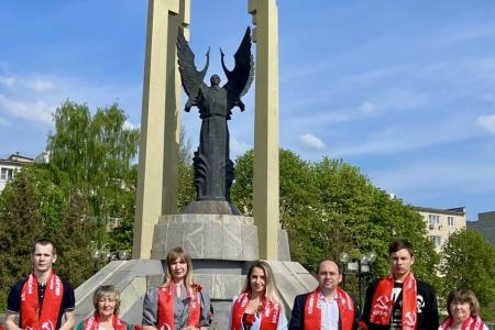 Тульские коммунисты провели мероприятия в честь Великой Победы