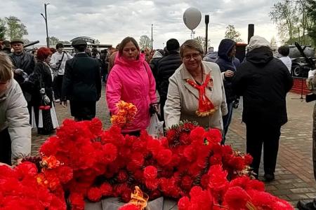 В Томской области коммунисты вместе со всей страной отметили День Победы