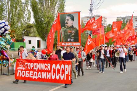Ольга Алимова: «В саратовском парке Победы на Соколовой горе приняли участие в памятных мероприятиях, посвящённых годовщине Победы советского народа в Великой Отечественной войне над фашизмом»