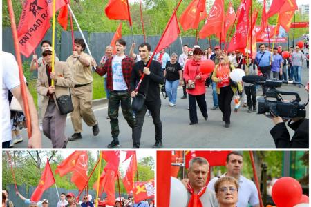 Ольга Алимова: «В саратовском парке Победы на Соколовой горе приняли участие в памятных мероприятиях, посвящённых годовщине Победы советского народа в Великой Отечественной войне над фашизмом»