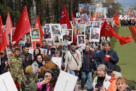 В Томской области коммунисты вместе со всей страной отметили День Победы