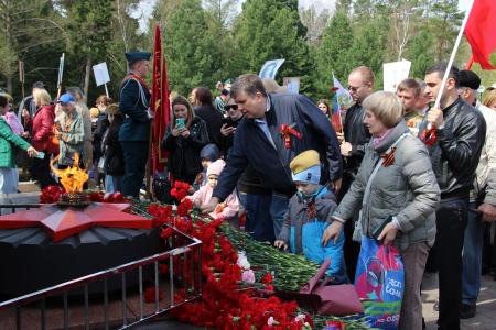 В Томской области коммунисты вместе со всей страной отметили День Победы