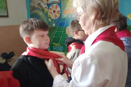 Юные забайкальцы вступили в ряды пионерии