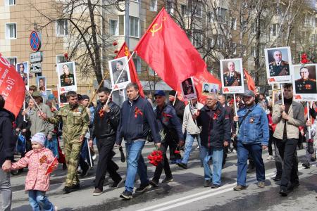 В Томской области коммунисты вместе со всей страной отметили День Победы