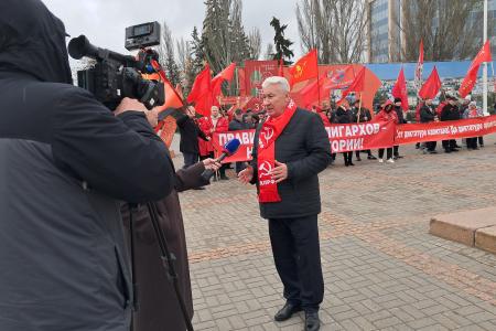 КПРФ требует уважения к человеку труда! Тамбовские коммунисты отметили Первомай