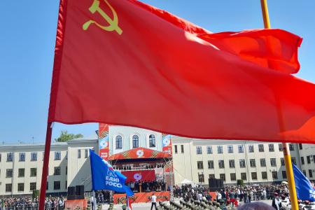 День Победы в Карачаево-Черкесии. Ленин вновь в центре событий!