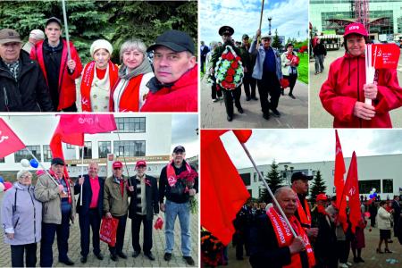 Свердловские коммунисты ярко отметили День Победы