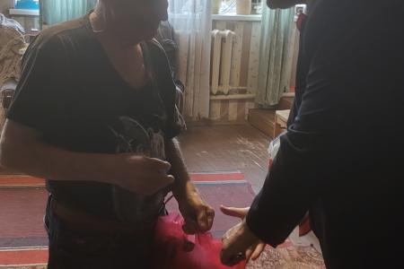 По поручению руководителя фракции КПРФ в Мособлдуме Александра Наумова поздравили с Днем Победы поколение детей войны в Ступино