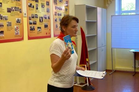 Удмуртия: в городе Сарапул возрождена пионерская дружина в школе №17 им. Вадима Сивкова