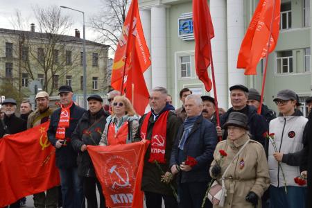 Санкт-Петербург. Герои первой маевки зовут трудовой народ на борьбу!
