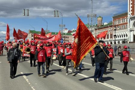 Республика Марий Эл встречает Первомай