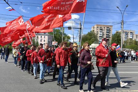 В Иванове коммунисты и сторонники КПРФ приняли участие в праздновании Дня Победы