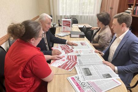 Секретарь ЦК КПРФ, депутат Государственной Думы РФ Г.П. Камнев посетил Тамбовскую область и провёл рабочую встречу с секретариатом обкома КПРФ