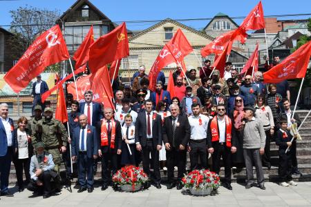 Коммунисты Дагестана отметили 81-ю годовщину Великой Победы