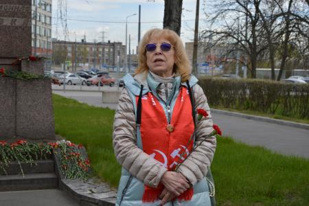 Санкт-Петербург. Герои первой маевки зовут трудовой народ на борьбу!