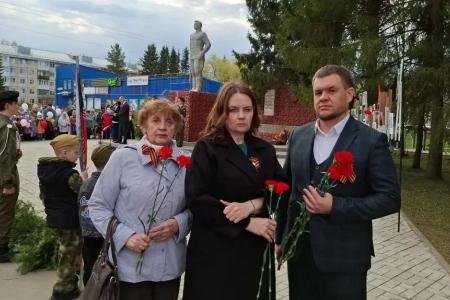 В Томской области коммунисты вместе со всей страной отметили День Победы