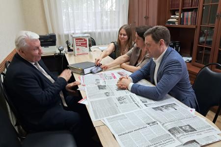 Секретарь ЦК КПРФ, депутат Государственной Думы РФ Г.П. Камнев посетил Тамбовскую область и провёл рабочую встречу с секретариатом обкома КПРФ