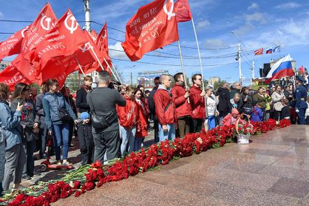 В Иванове коммунисты и сторонники КПРФ приняли участие в праздновании Дня Победы