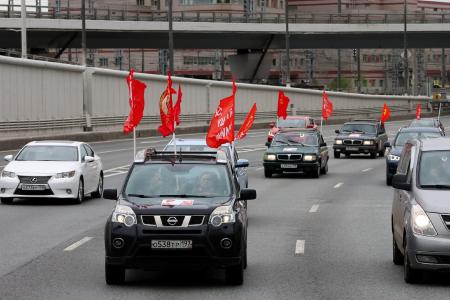 «Красные крылья Победы» вновь на улицах Москвы