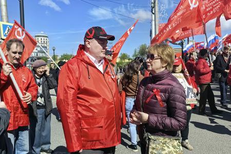 В Иванове коммунисты и сторонники КПРФ приняли участие в праздновании Дня Победы