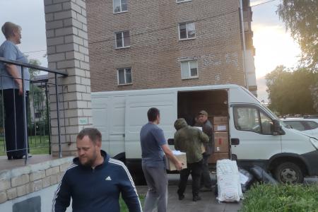 Новгородские коммунисты отправляют очередной конвой в зону СВО