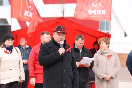 Мордовия. Красный Первомай в сердце Саранска: дождь не помешал нашей борьбе