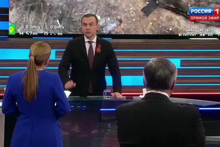 Юрий Афонин поздравил зрителей телеканала «Россия-1» с Днём Великой Победы