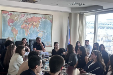 В Госдуме прошла встреча депутата К.К. Тайсаева с лидерами армянских студенческих землячеств из Российских вузов
