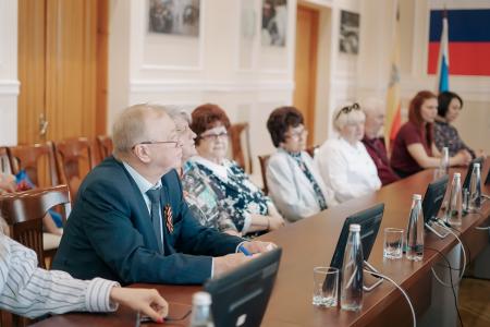 Воронежских авиастроителей поздравил с Днём победы  Депутат Государственной Думы Сергей Гаврилов