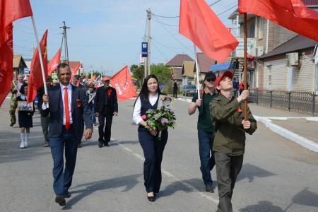 Красный День Победы в Астрахани