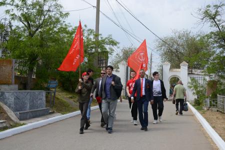 Красный День Победы в Астрахани