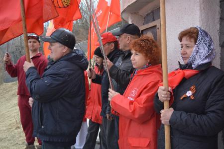 Коммунисты Забайкалья отметили 1 Мая автопробегом и митингом