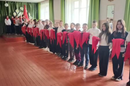 Юные забайкальцы вступили в ряды пионерии