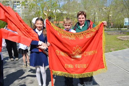 Торжественный приём в пионеры прошёл в столице Забайкалья