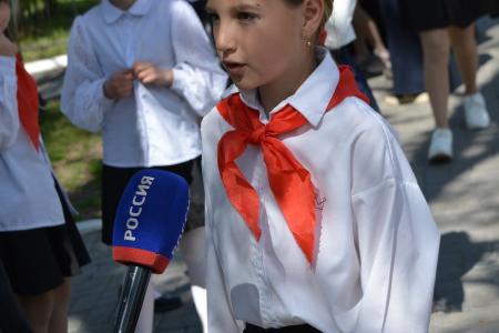 Торжественный приём в пионеры прошёл в столице Забайкалья