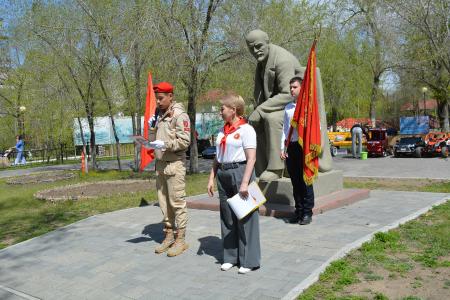 Торжественный приём в пионеры прошёл в столице Забайкалья