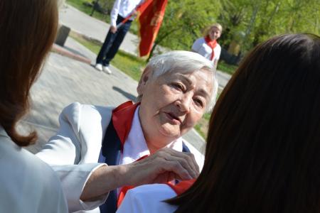 Торжественный приём в пионеры прошёл в столице Забайкалья