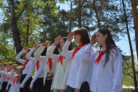 Торжественный приём в пионеры прошёл в столице Забайкалья