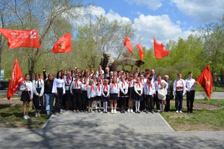 Торжественный приём в пионеры прошёл в столице Забайкалья