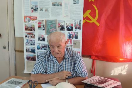 Саратов. Депутат-коммунист Денис Буланов принял участие в пленуме Ленинского райкома