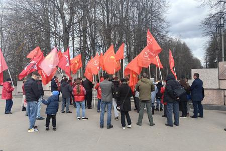 Первомай ивановских коммунистов на Родине Первого Совета